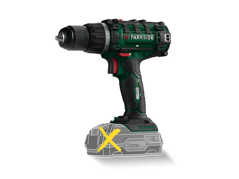 PARKSIDE Perceuse-visseuse sans fil PABS 20-Li G8. 20 V