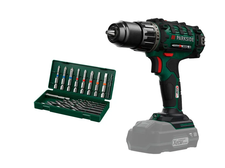 PARKSIDE Perceuse-visseuse sans fil PABS 20-Li E6. 20 V